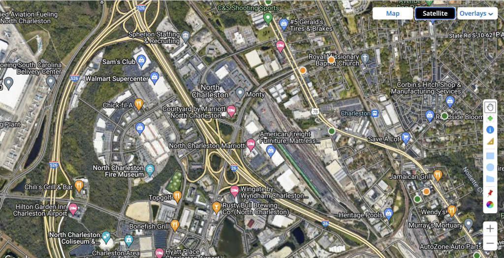 Map view