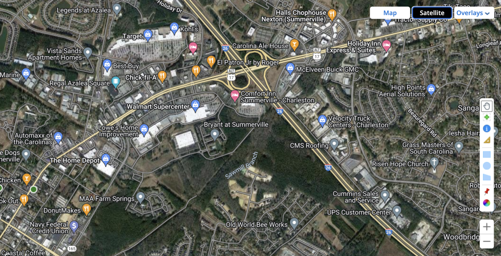 Summerville POI view